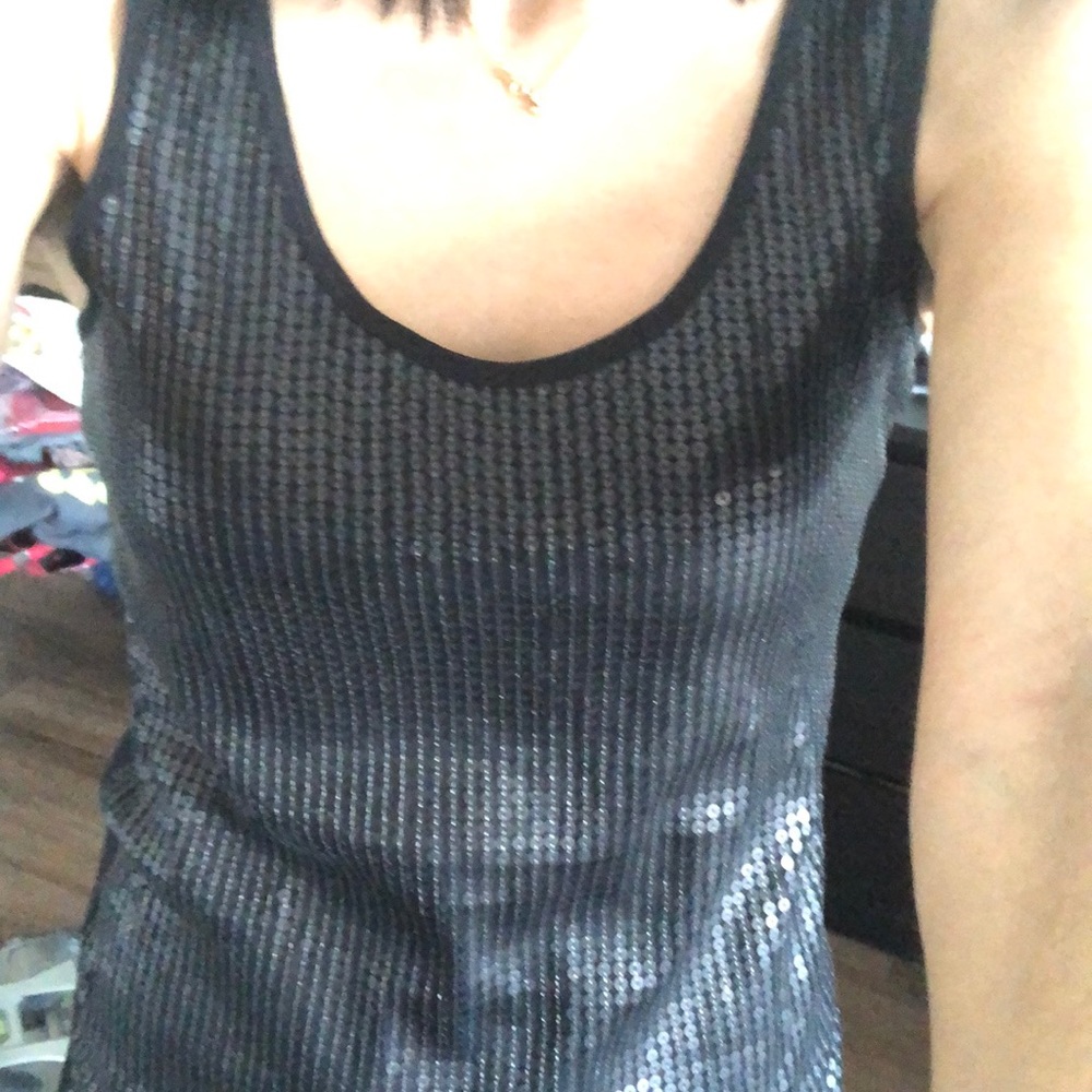 Calvin Klein Sequin Top